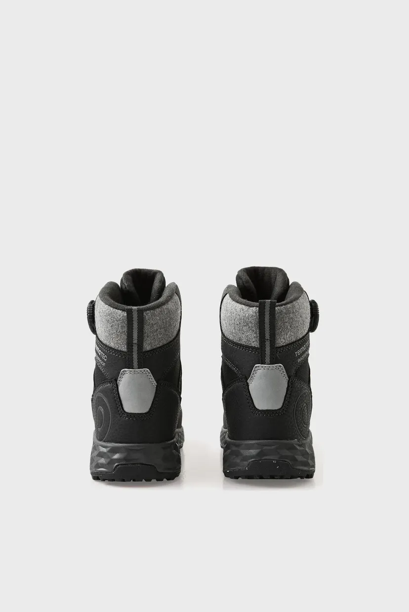 Дитячі чорні чоботи Hallava Quicklock 6