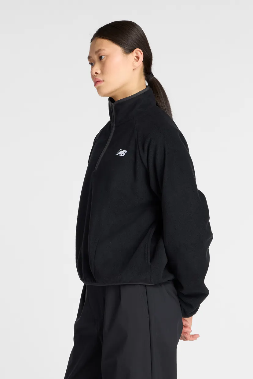 Жіночій чорний реглан Polar Half Zip 3