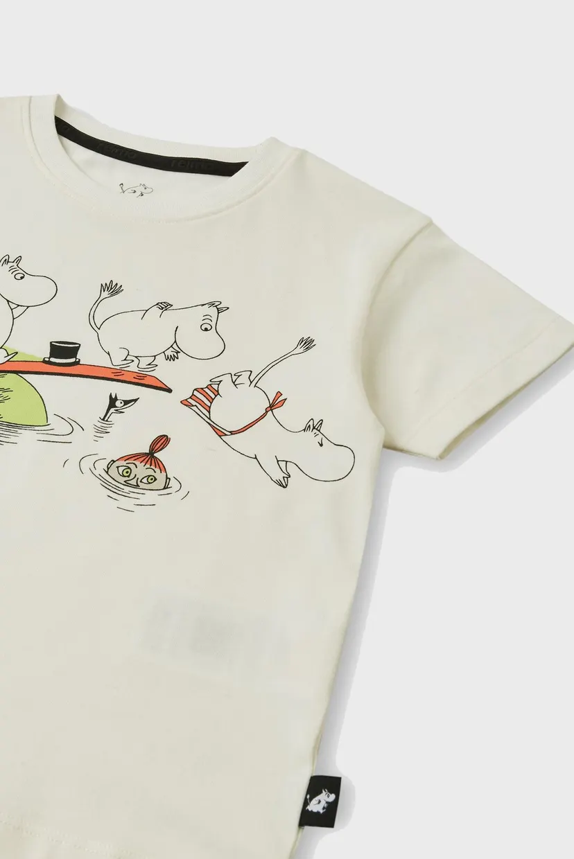 Детская белая футболка Moomin Gosa 3
