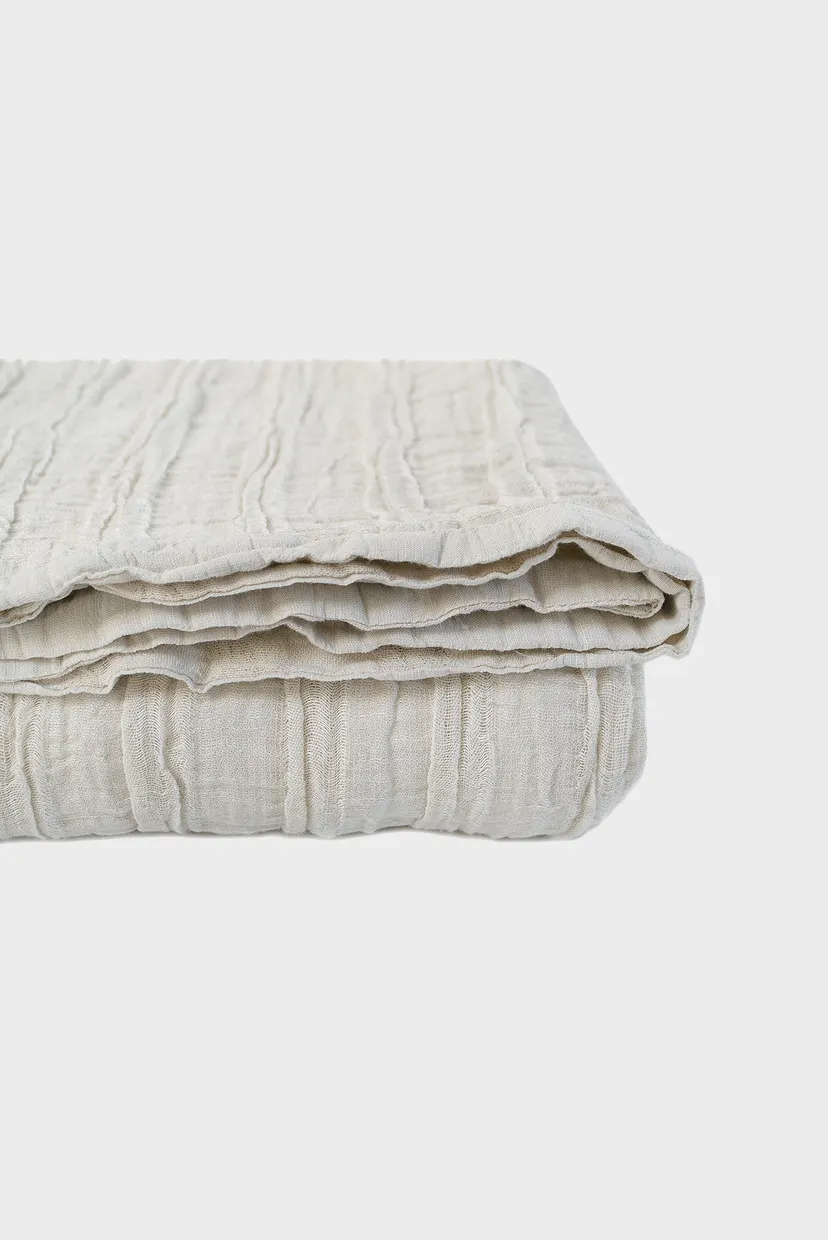 Покрывало-pike - Cardiff linen серый 180X240 7