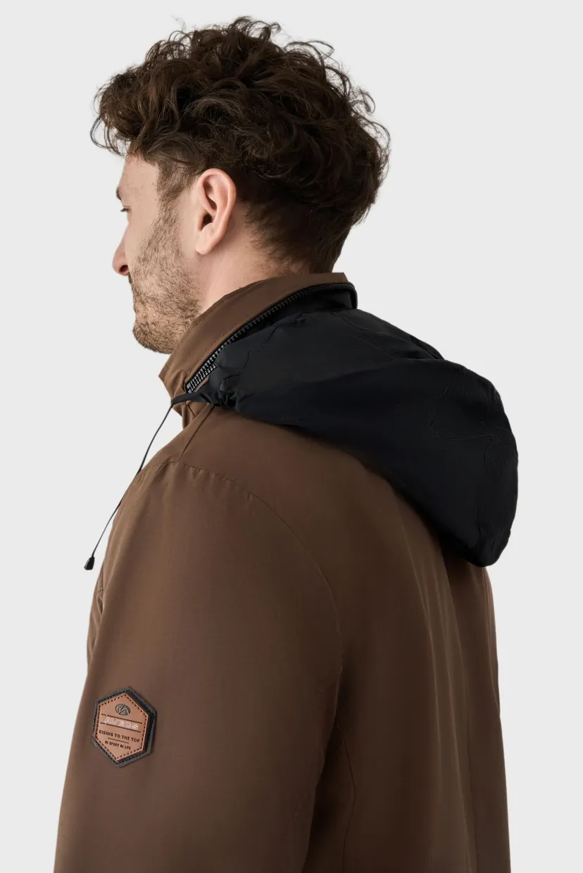 Мужская коричневая куртка jacket 10
