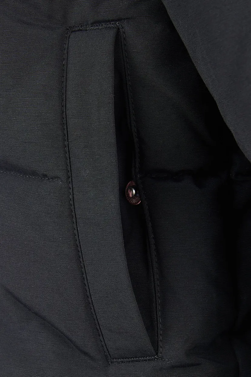 Дитяча чорна куртка WIDE BAFFLE PUFFER COAT 4