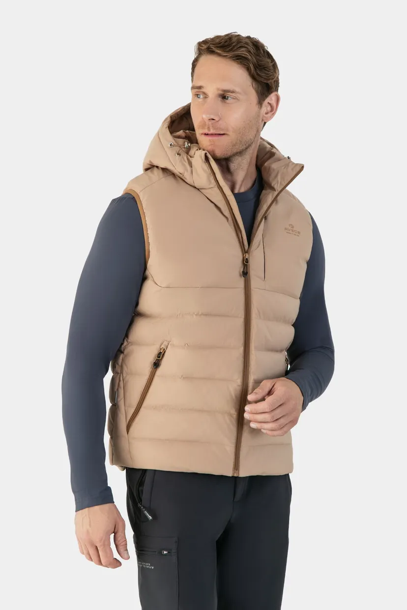 Чоловічій коричневий жилет Vest 4
