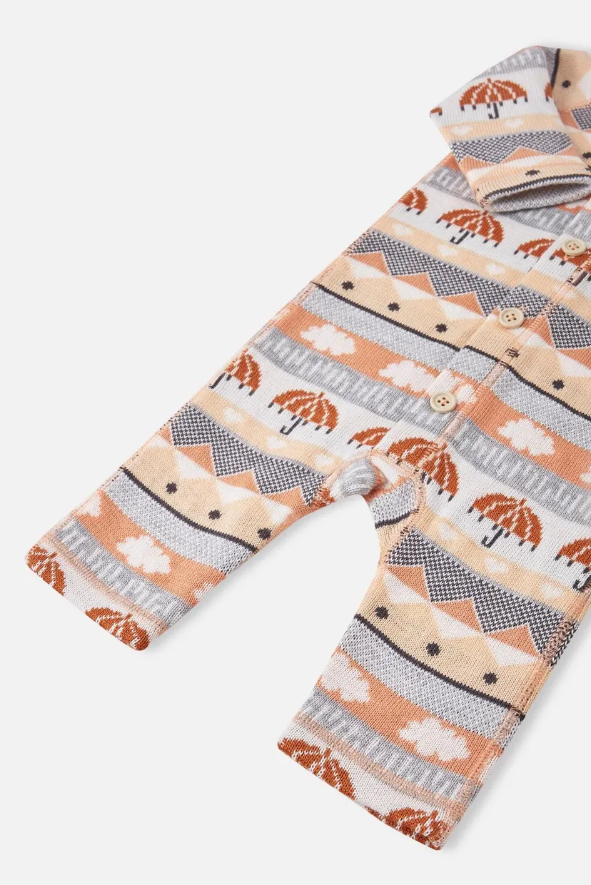Детский коричневый комбинезон Moomin Mysig 4