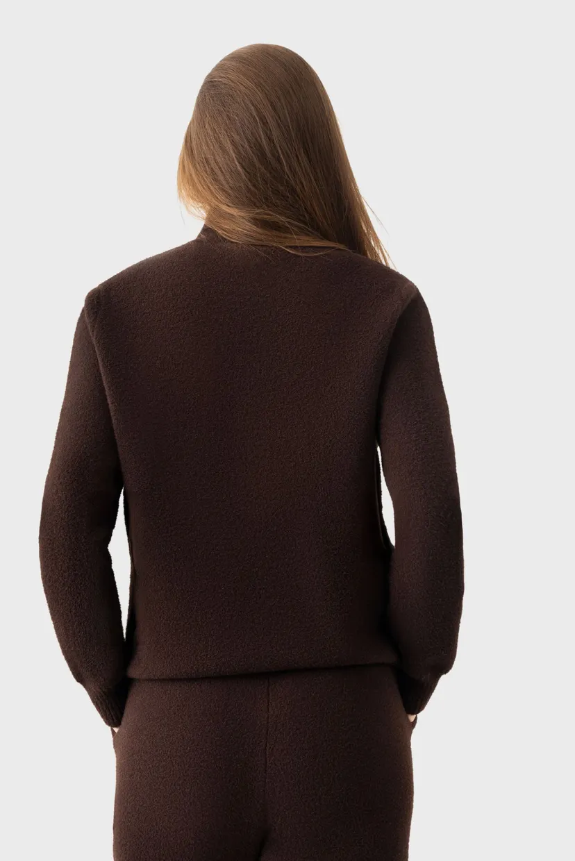Жiночий коричневий костюм Suit 3