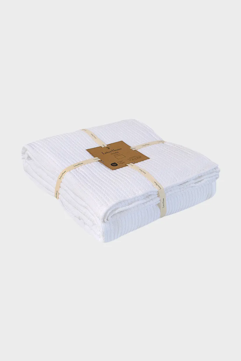 Покрывало - Leeds white белый 240X260 6