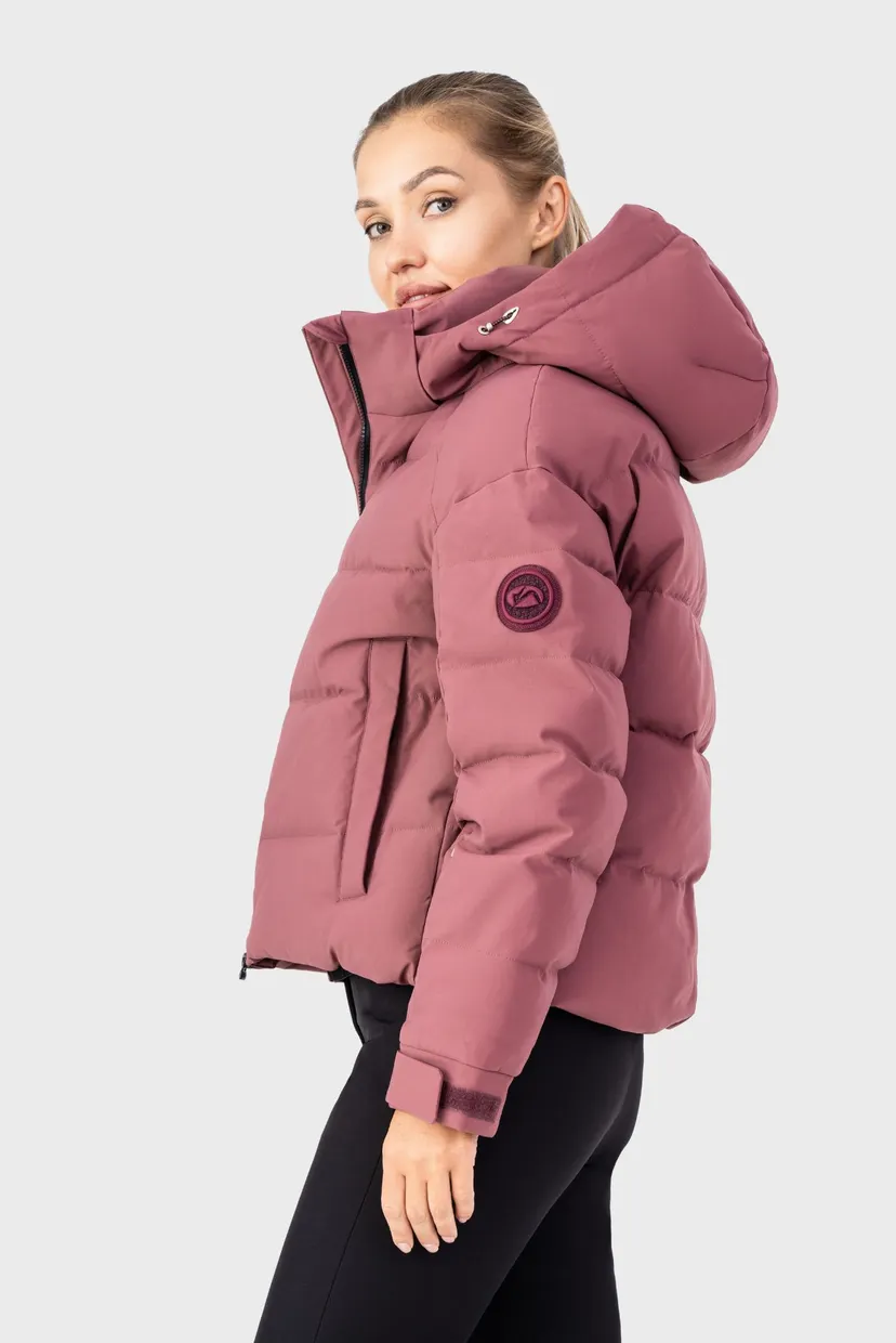 Жiноча бордова куртка Jacket 4