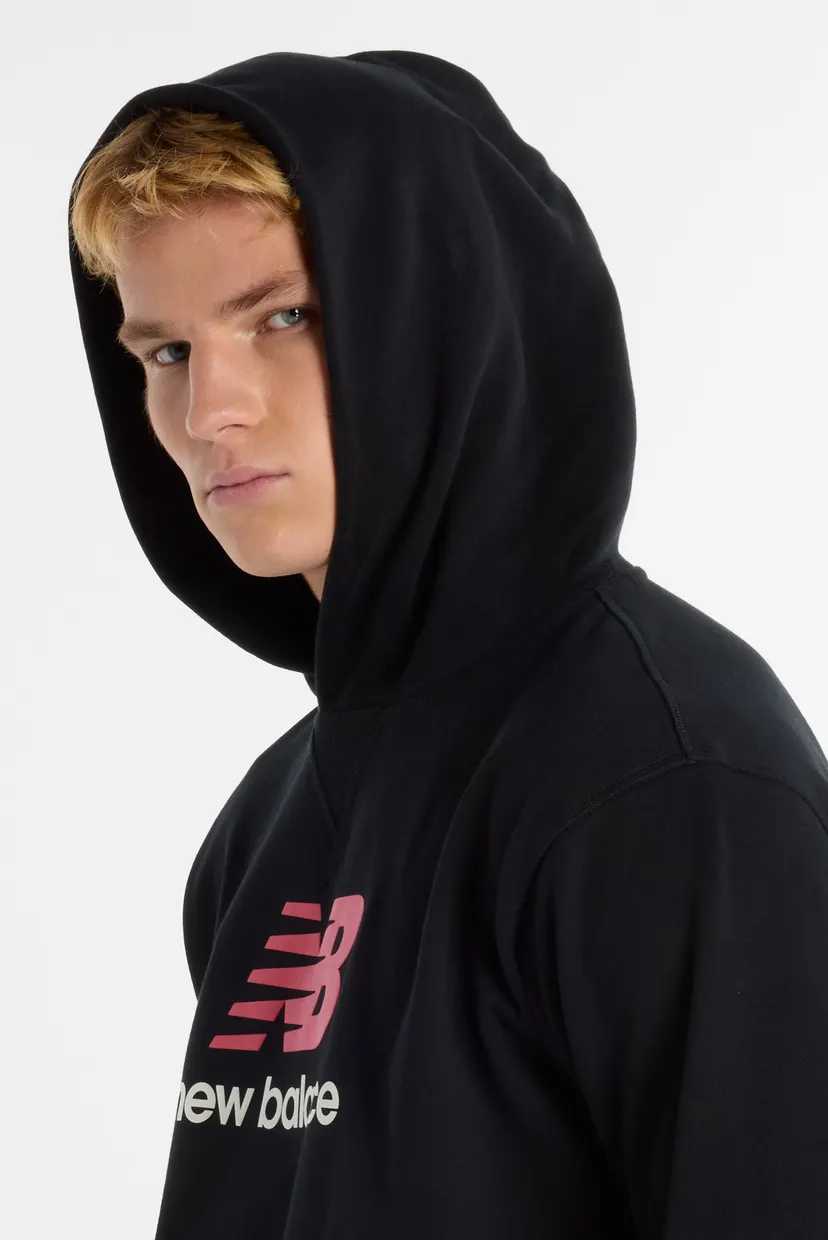 Мужское черное худи Athletics FT Logo 6