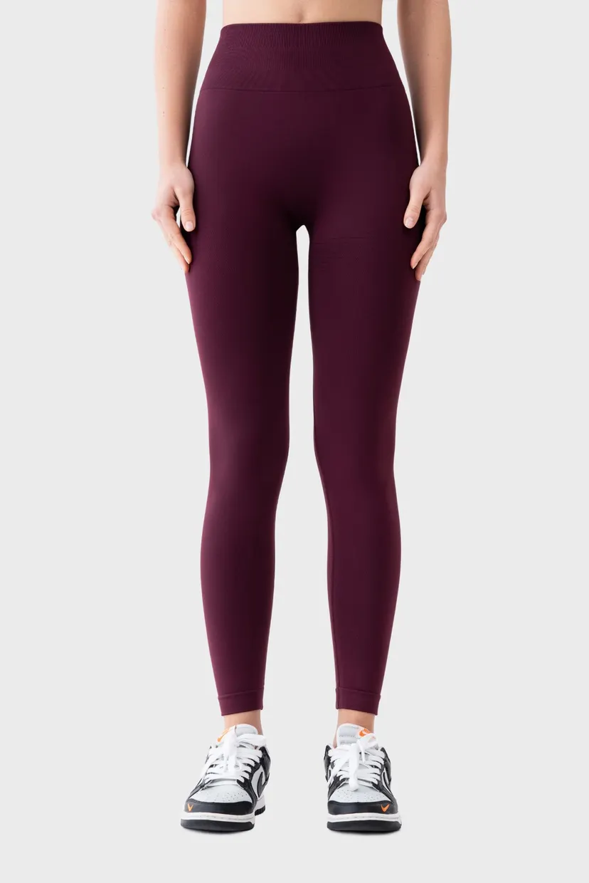 Жiночі бордові легінси Leggings 6