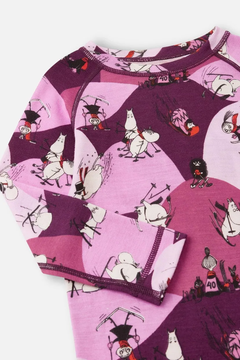 Детский розовый комплект Moomin Trivsam 3
