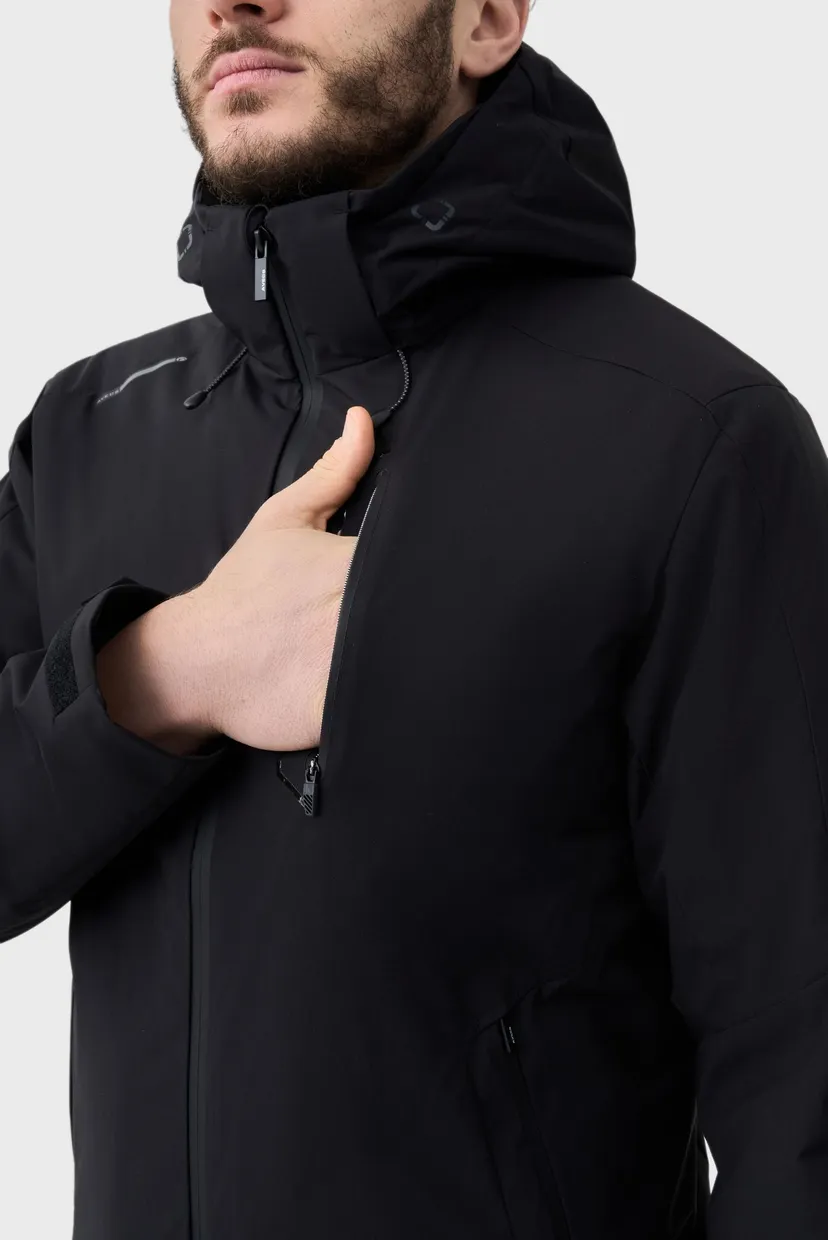 Мужская черная куртка  jacket 8