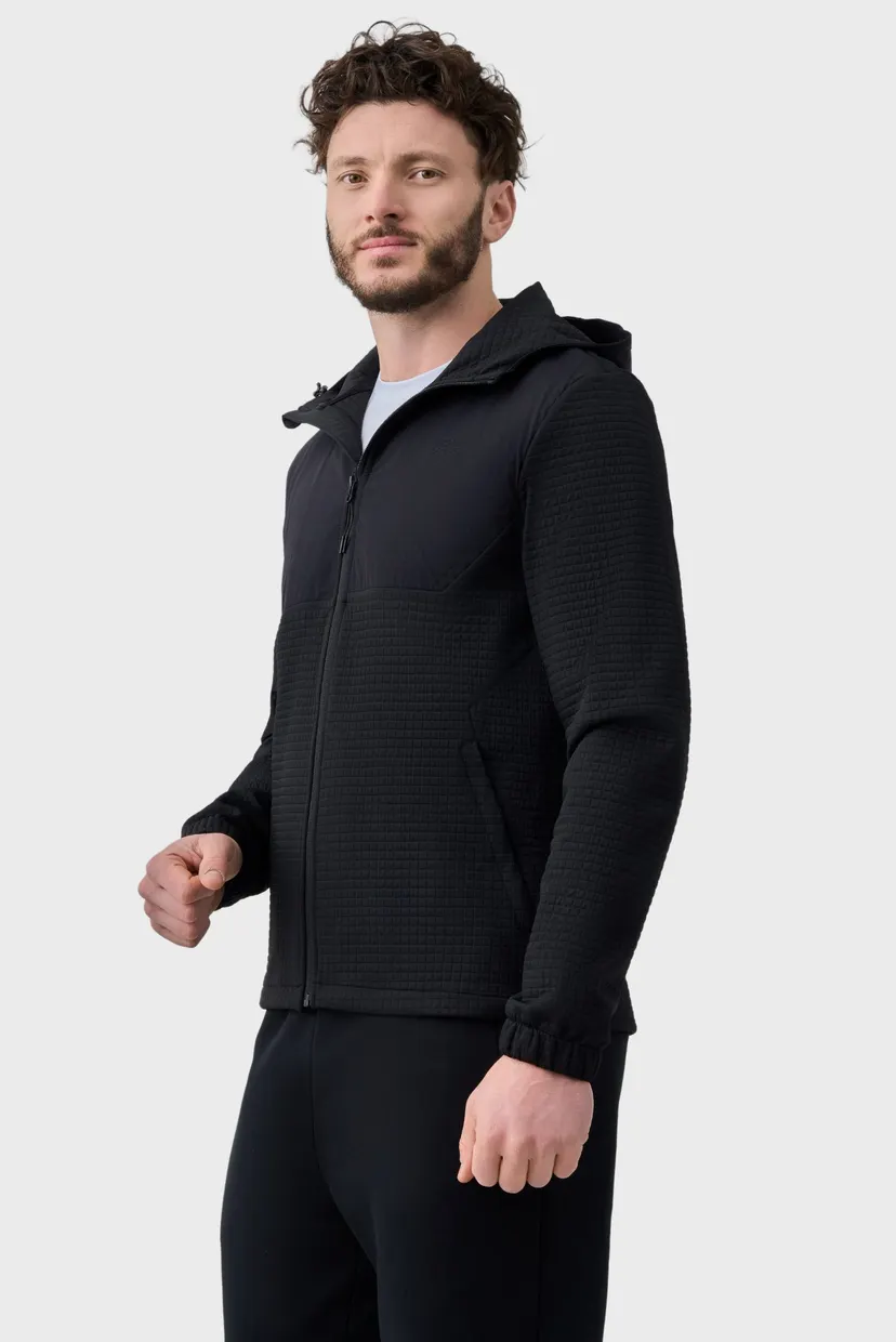 Чоловічий чорний Спортивний костюм (кофта, штаны) Tracksuit 4