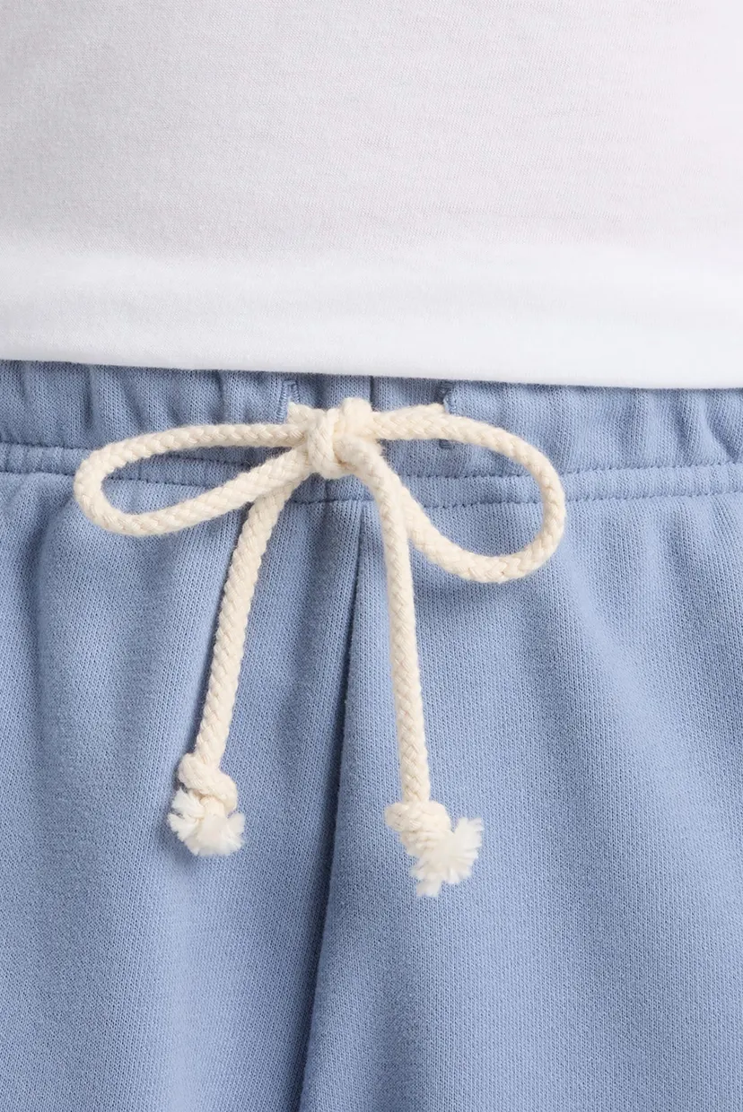 Женские голубые шорты Coastal Fleece 4