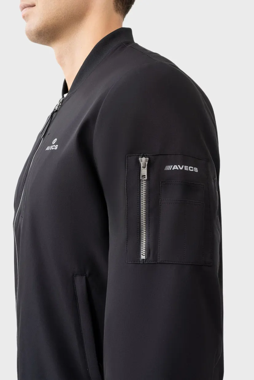 Чоловiча чорна Вітровка Windbreaker 9