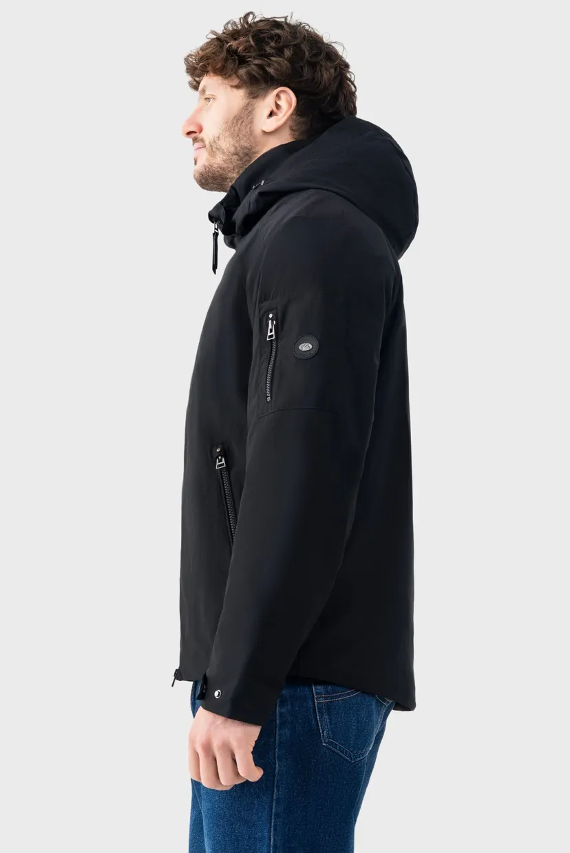 Мужская чёрная куртка jacket 6