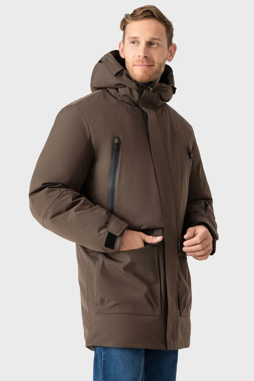 Чоловiча коричнева куртка Jacket 3