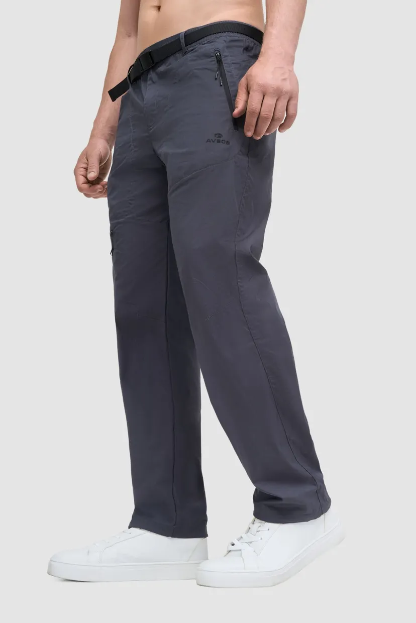 Мужские штаны серые trousers 4