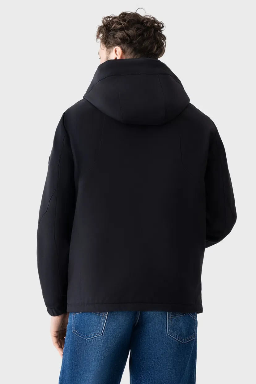 Чоловіча чорна куртка  jacket 3