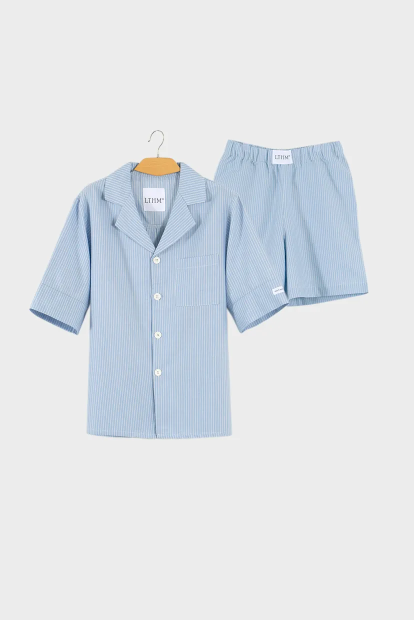 Пижама unisex - City Shorts голубой 6
