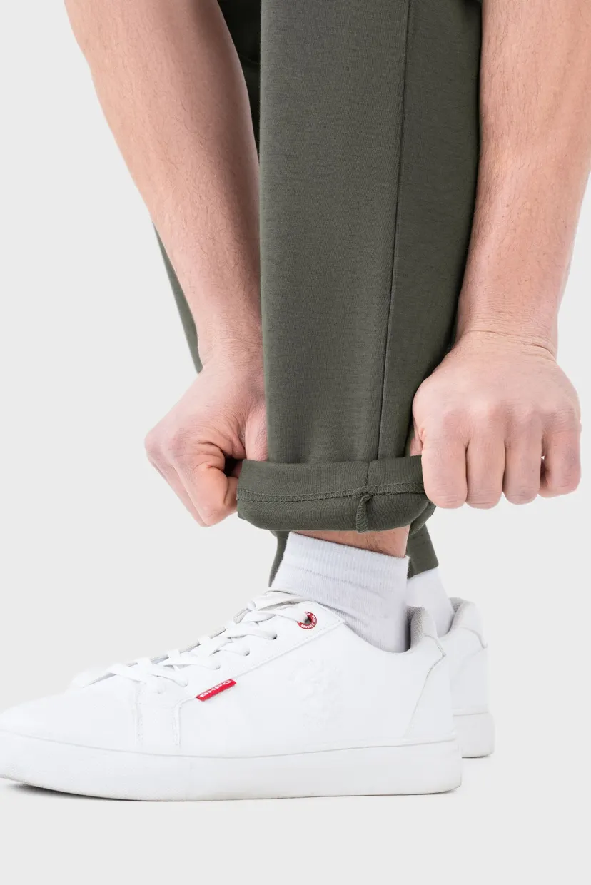 Мужские оливковые спортивные штаны sweatpants 7