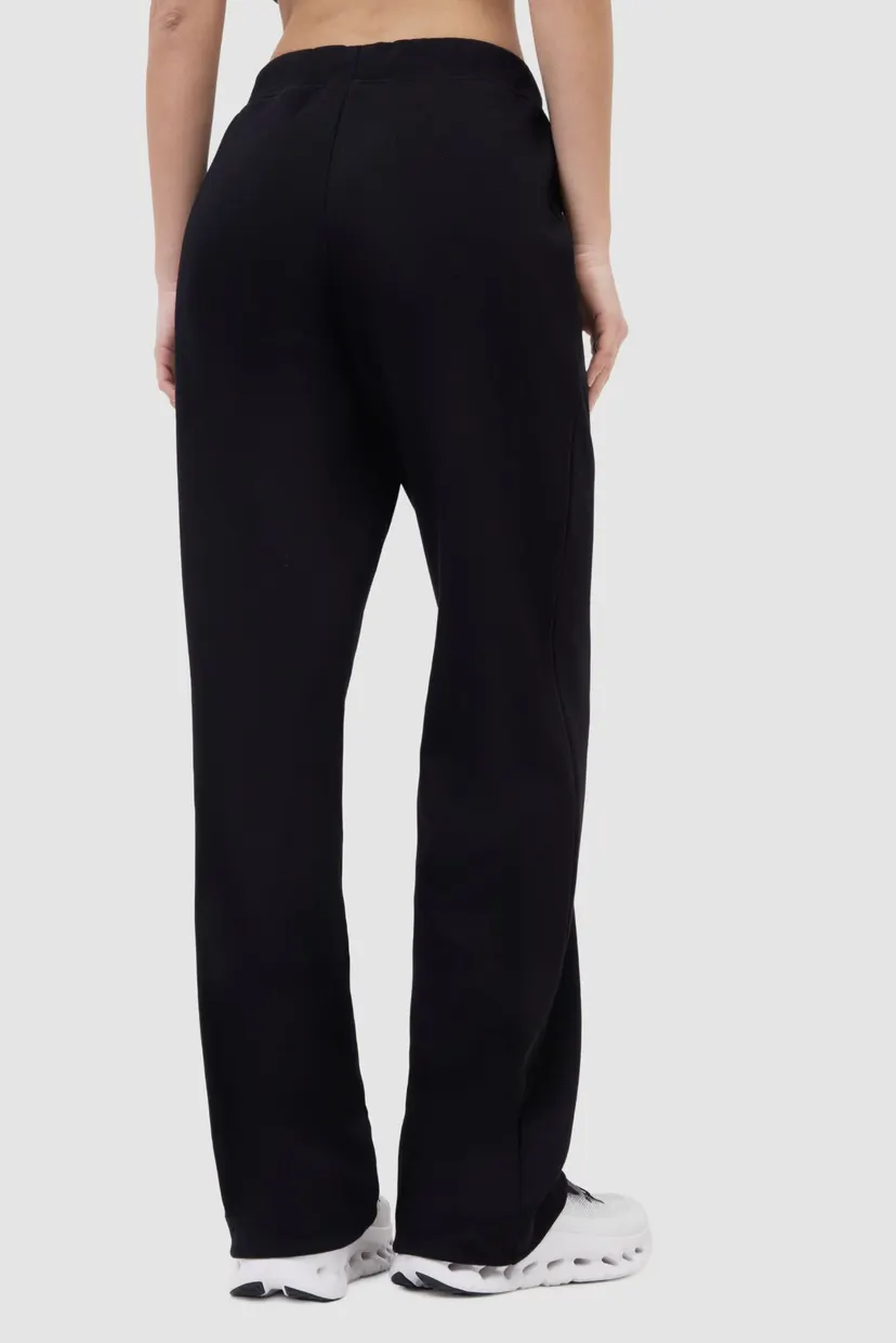Женские чёрные спортивные штаны sports pants 4
