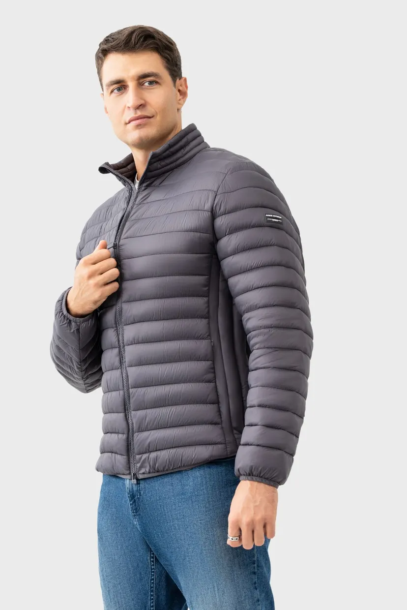Чоловiча сiра Вітровка Windbreaker 5