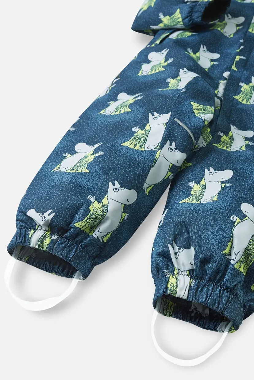 Дитячий синій комбінезон Moomin Lyster 5