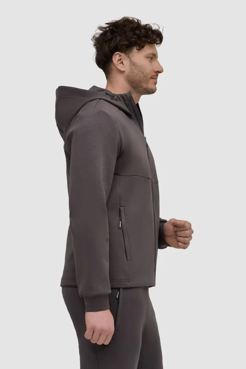 Чоловічий спортивний костюм сірий sports suit 5