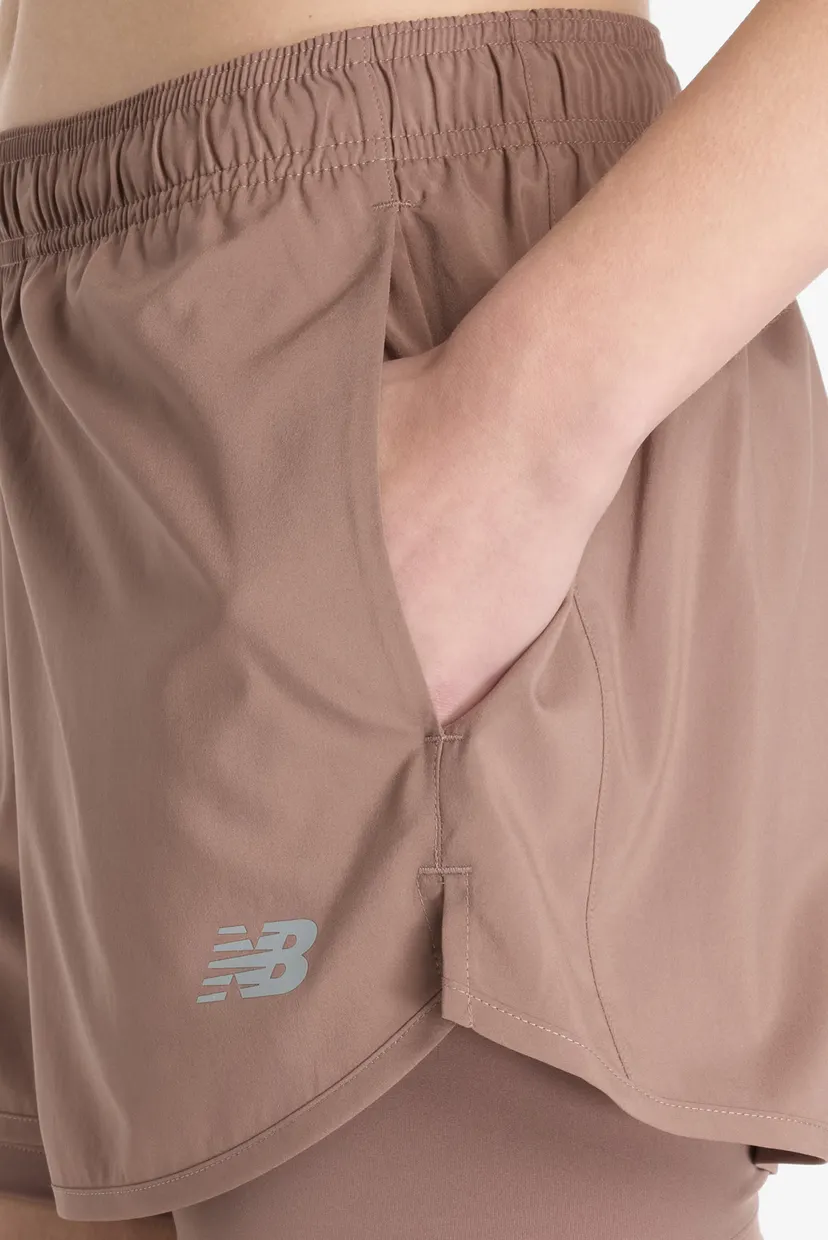 Жіночі коричневі шорти Sport Essentials 2-in-1 Short 3