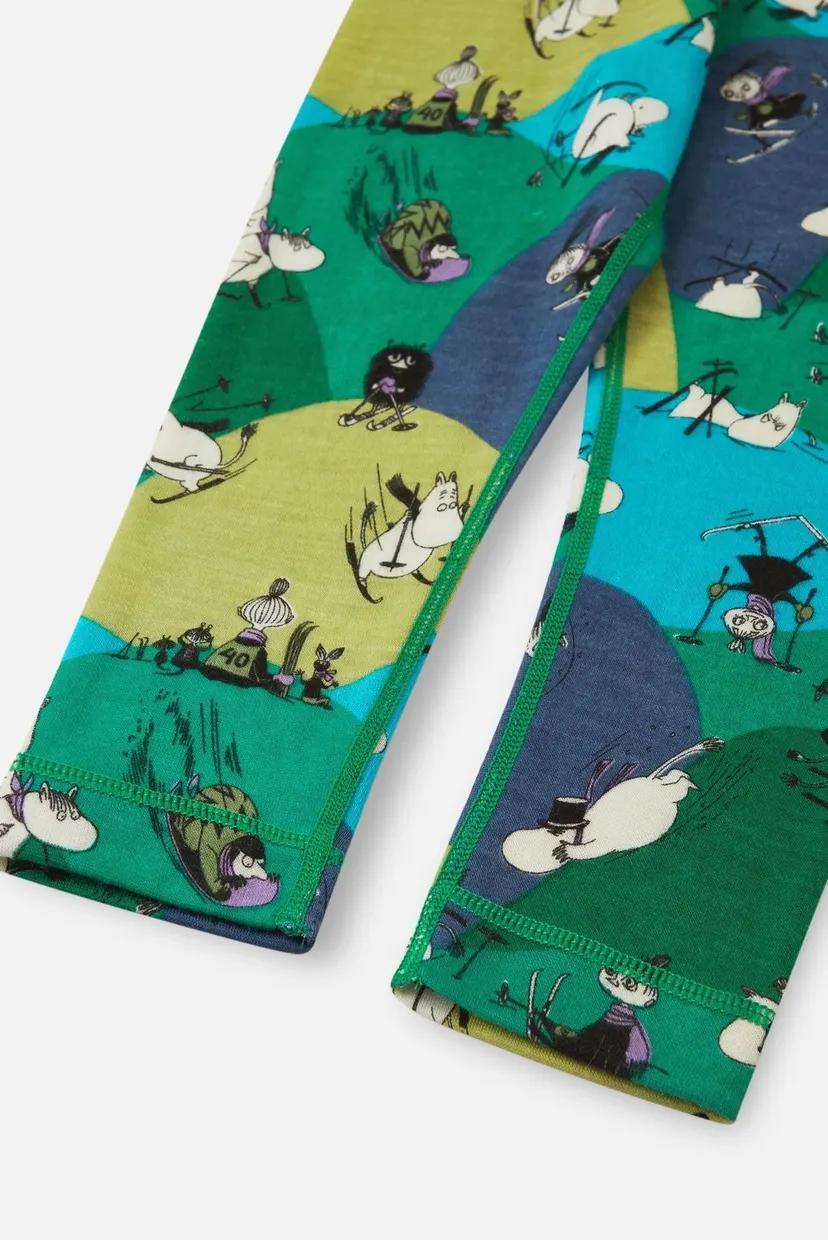 Дитячий зелений комплект Moomin Trivsam 7