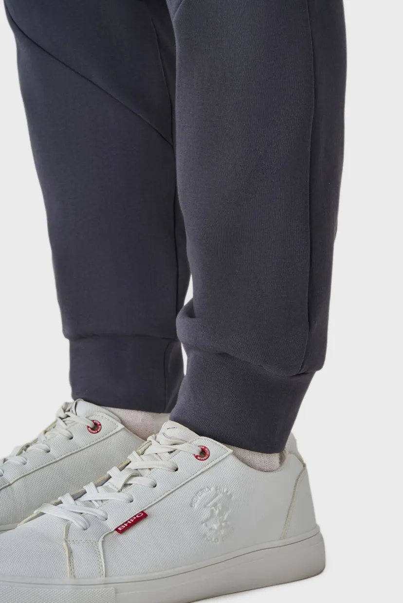 Чоловічі сірі спортивні штани sweatpants 7