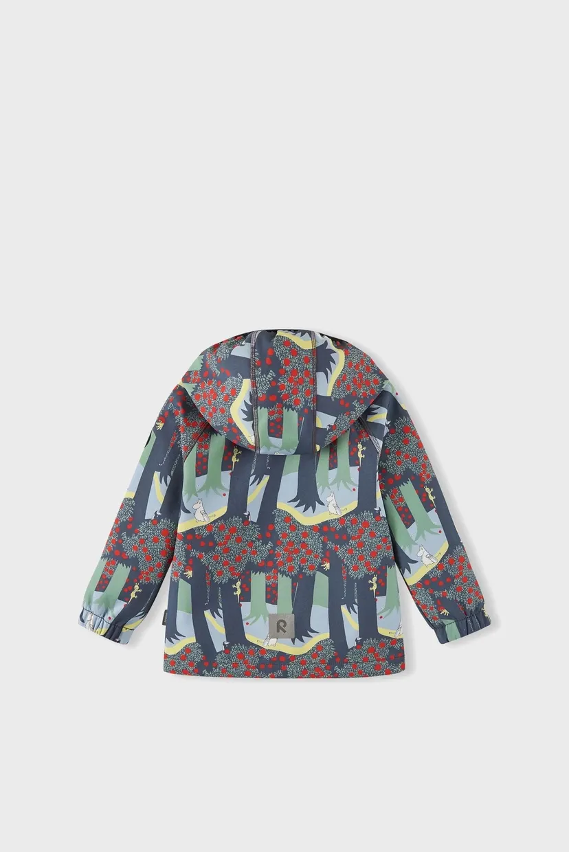 Дитяча сіра куртка Softshell Moomin Vantti 3