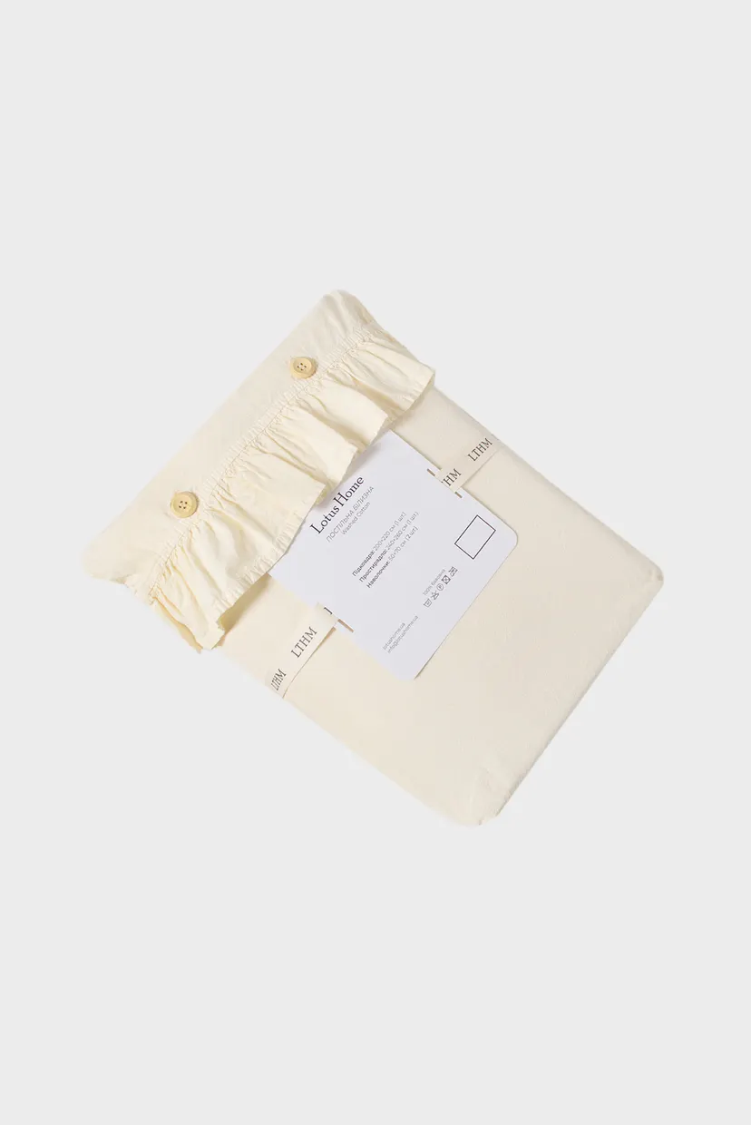 Постільна білизна Washed cotton - Kansas fly масляний євро 5