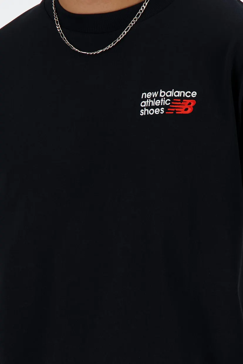 Чоловіча чорна футболка Athletics Premium Logo 6
