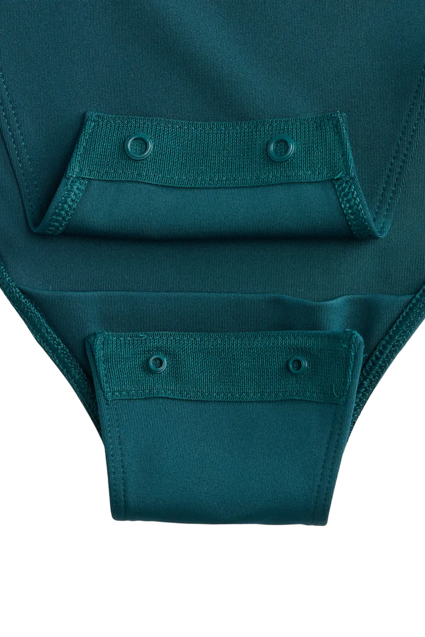 Женское бирюзовое боди Trackside Bodysuit 8