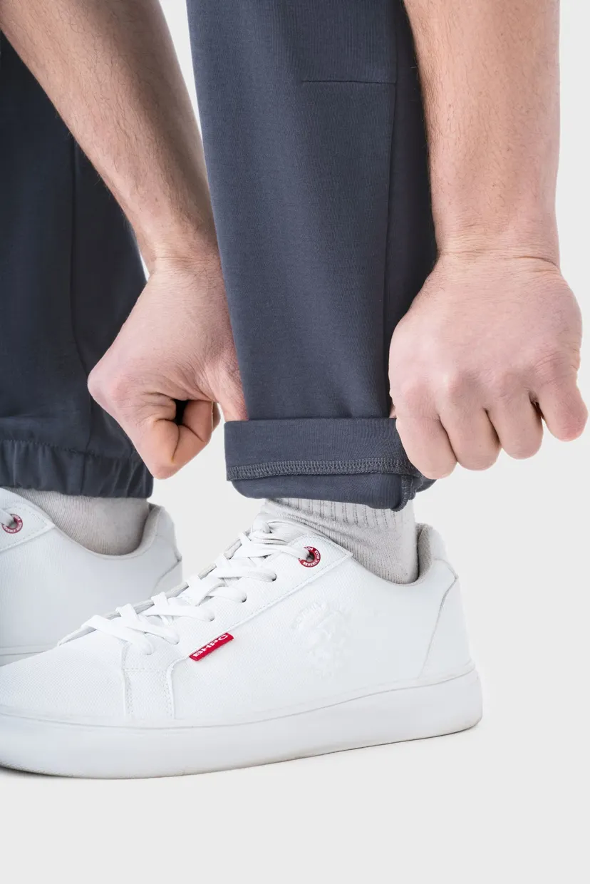 Чоловічі чорні спортивні штани sweatpants 7
