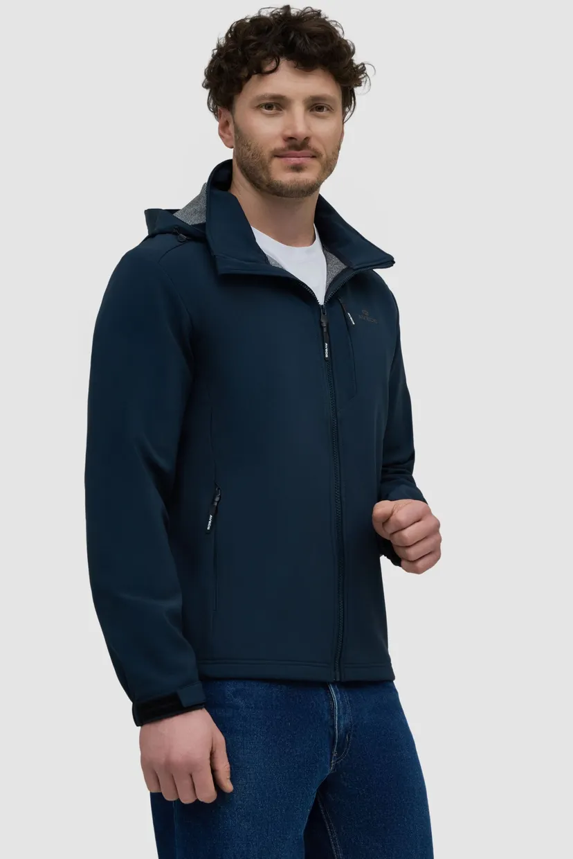 Мужская синяя ветровка windbreaker 5