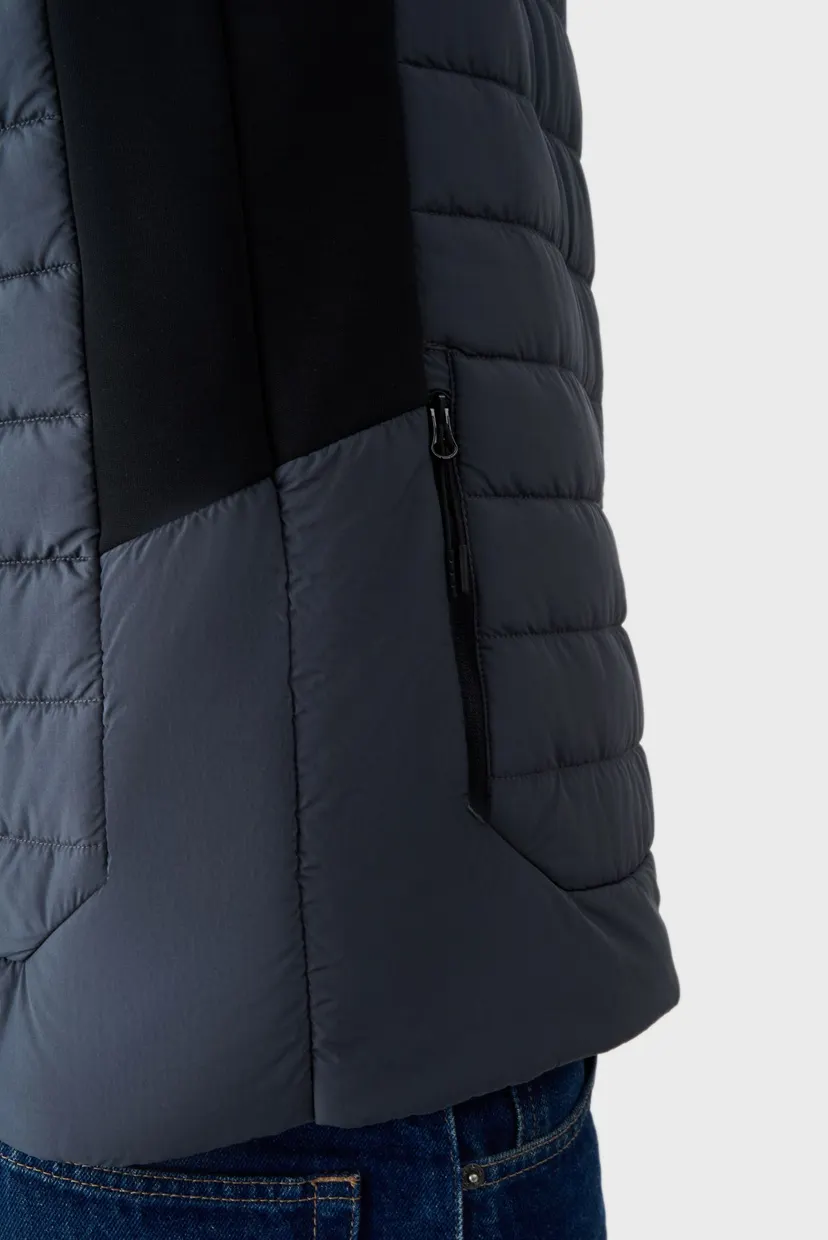 Мужской серый жилет vest 9