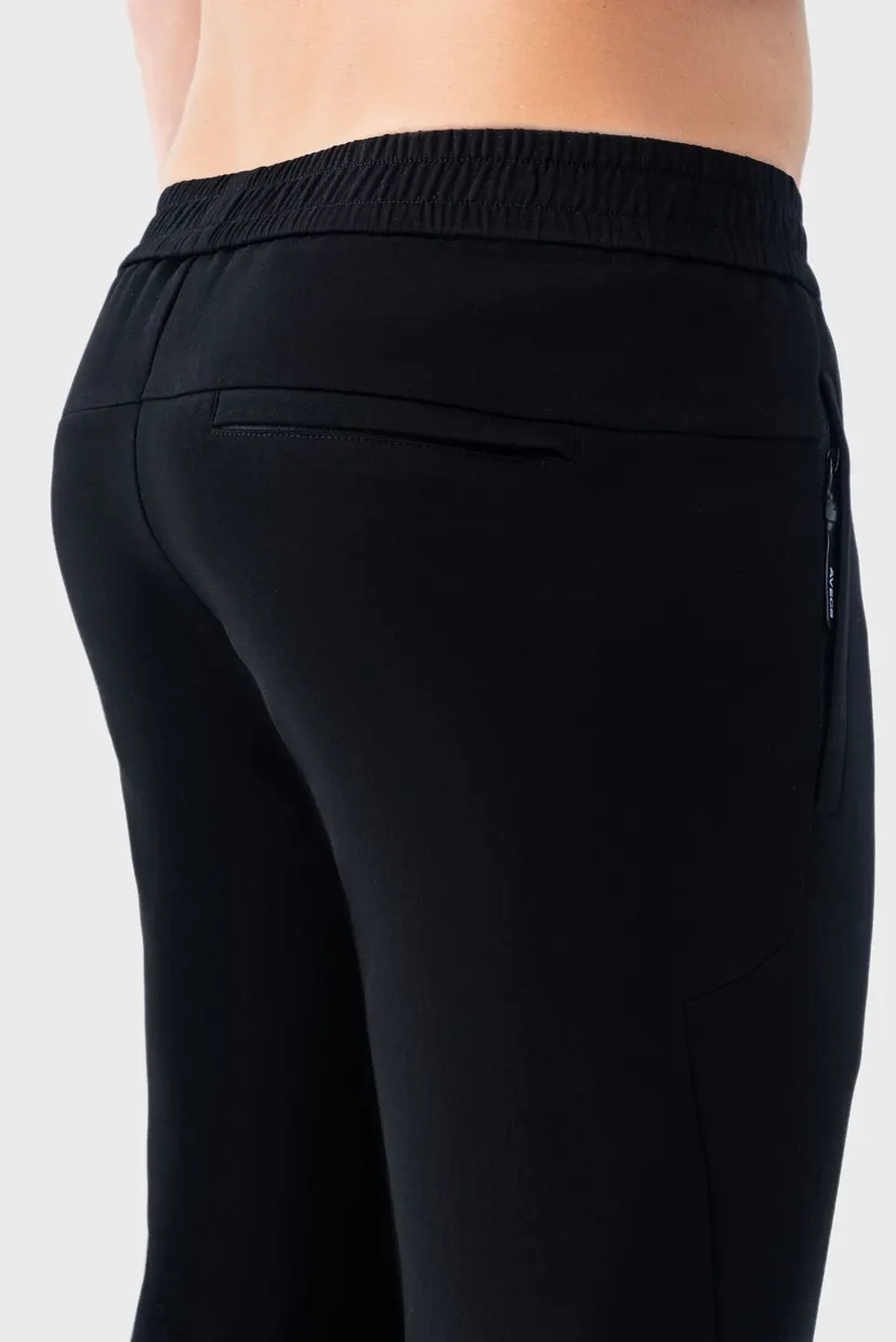 Чоловічий спортивний костюм чорний sports suit 10