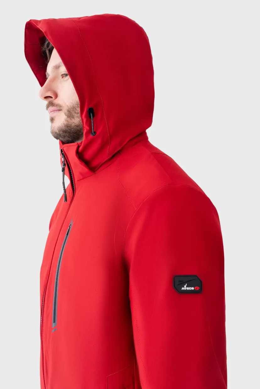 Мужская красная куртка  jacket 4