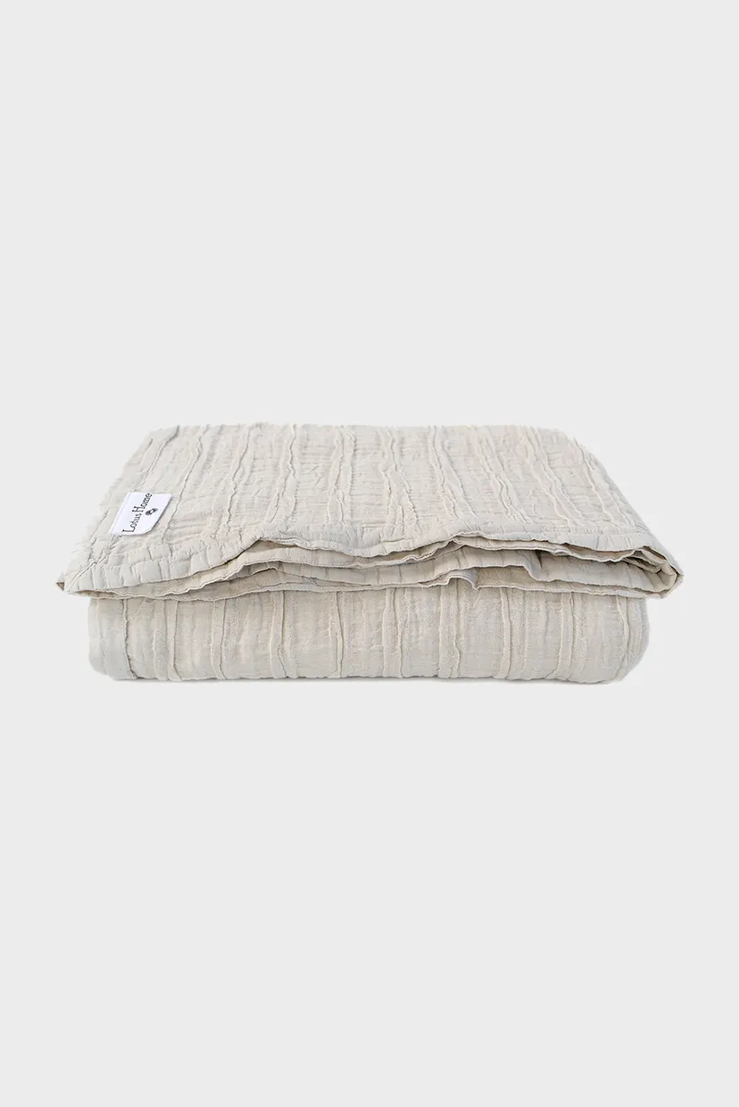 Покрывало-pike - Cardiff linen серый 180X240 6