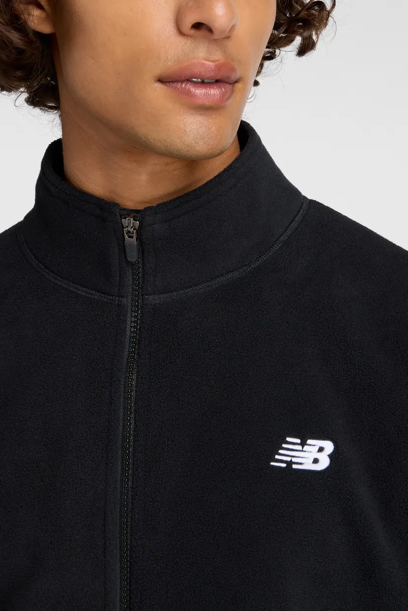 Мужская черная куртка Polar Fleece Jacket 4
