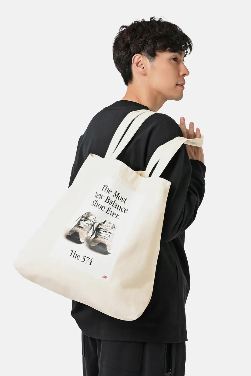 Бежевый шоппер Graphic Tote 3