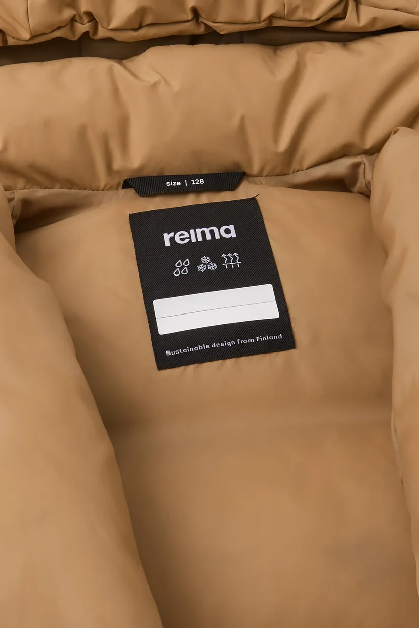 Детский бежевый пуховик PAIMIO 6