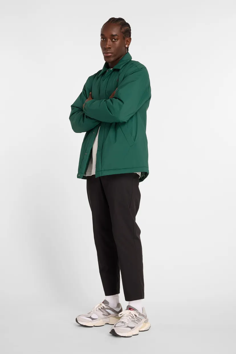 Чоловіча зелена куртка Coaches Jacket New Balance MJ43504NWG — MD