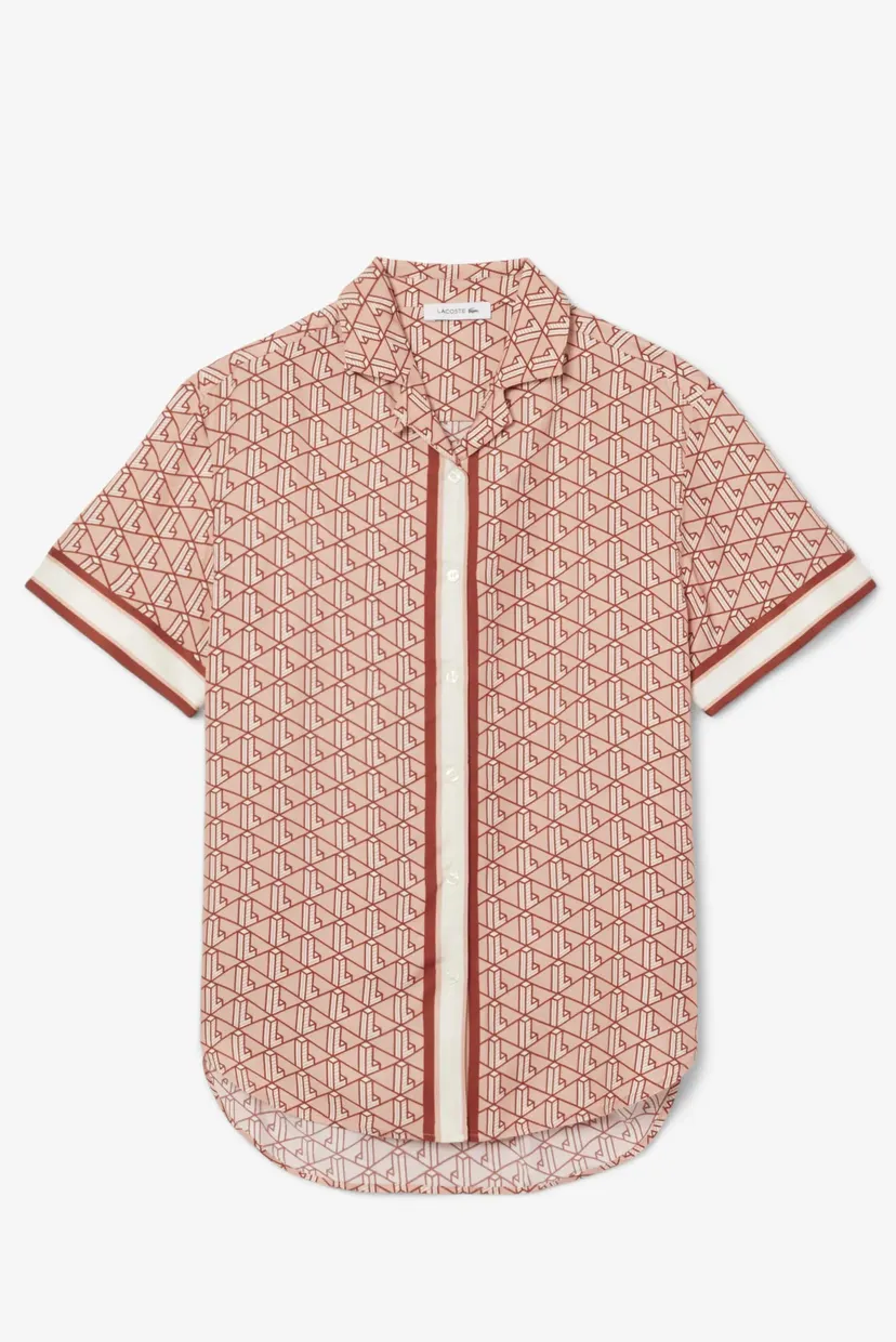 Женская бордавая рубашка Monogram 5