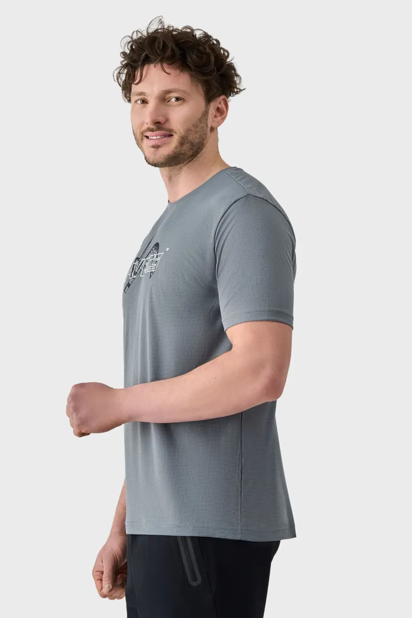 Мужская серая футболка T-shirt 4