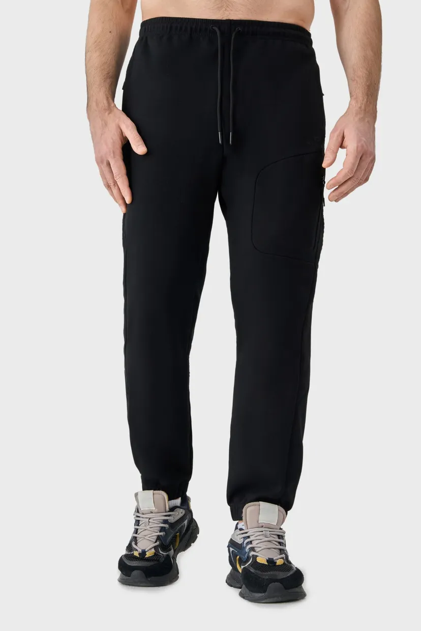 Мужской чёрный спортивный костюм sports suit 6