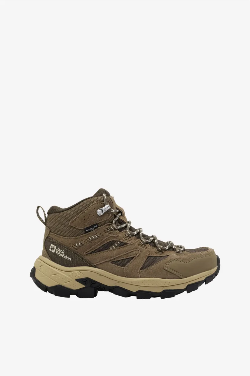 Жіночі коричневі черевики Vojo Tour Texapore Mid Jack Wolfskin