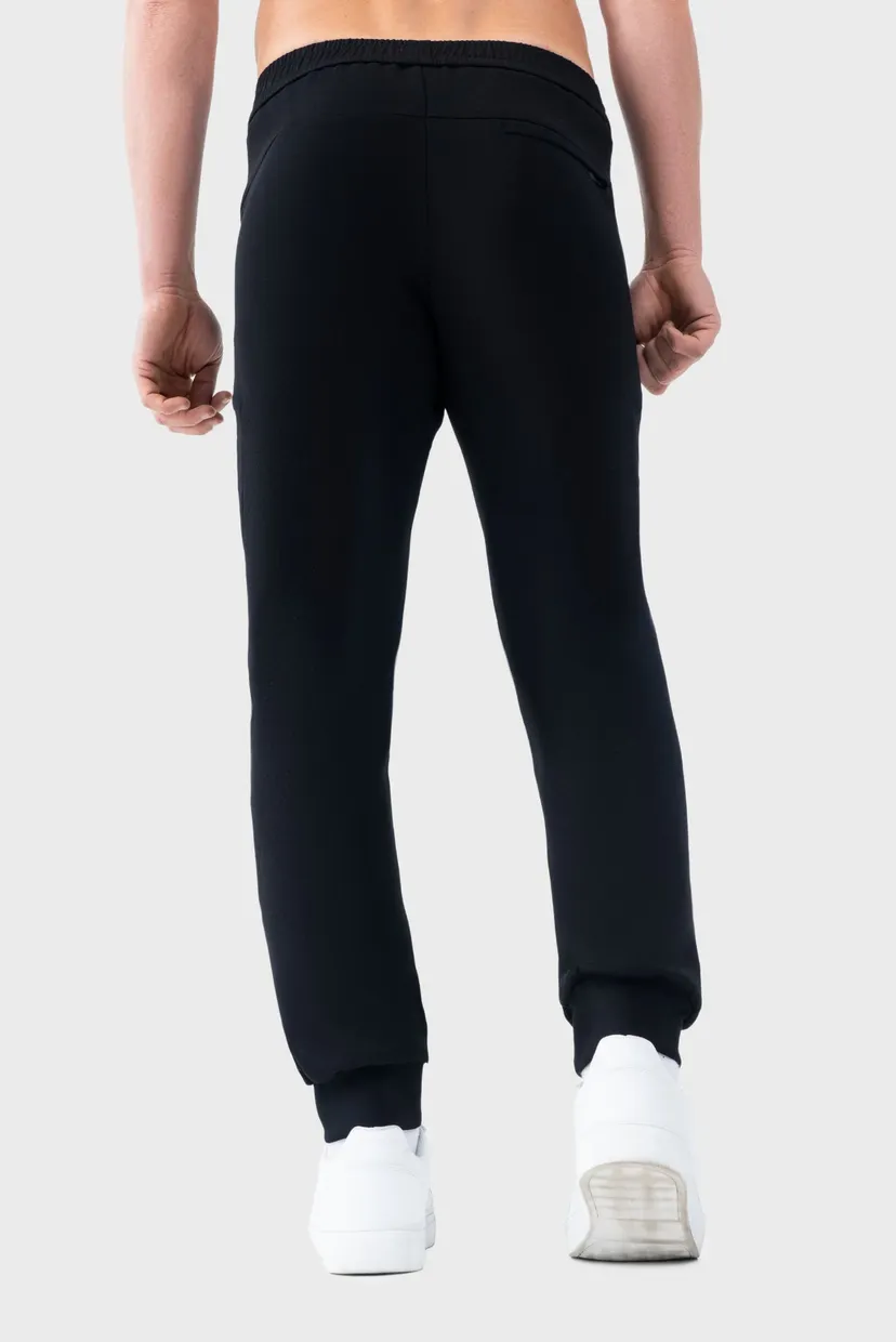 Чоловічий спортивний костюм чорний sports suit 7